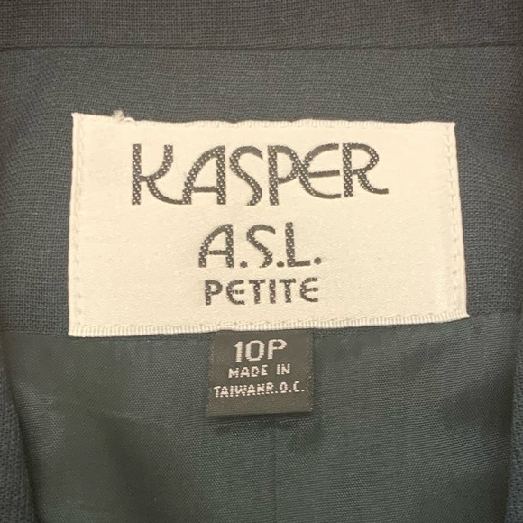 Kasper 4 Button Skirt Suit - Picture 6 of 7